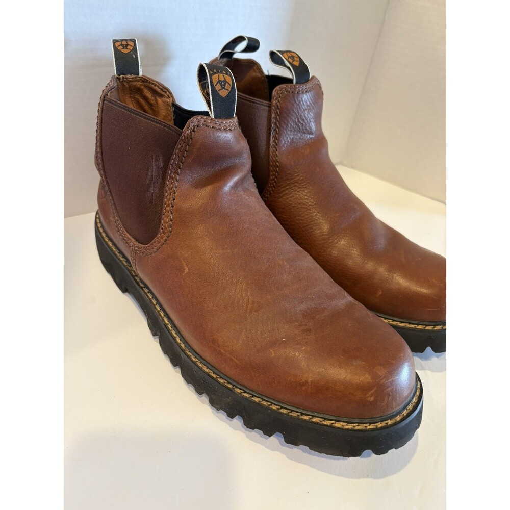 Ariat Men's Spot Hog Boot US Size 10.5 D Medium Peanut 10002531